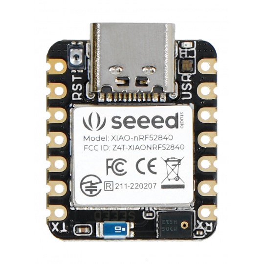 Seeed Xiao BLE nRF52840 Sense - TinyML/TensorFlow Lite - IMU/мікрофон - Bluetooth 5 - Seeedstudio 102010469