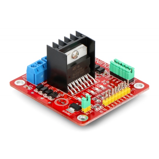 Двухканальный контроллер двигателя L298N - модуль WB291111 - Iduino ST1112