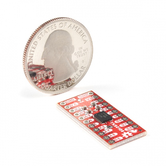 Перетворювач рівнів SparkFun - Двонаправлений логічний перетворювач рівнів - 8 каналів - TXS01018E - SparkFun BOB-