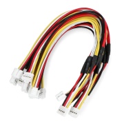 Grove - zestaw 5 przewodów żeńsko-żeńskich 4-pin - 2mm / 20cm rozgałeźnik I2C