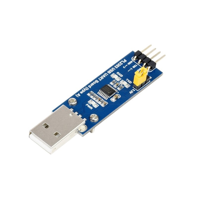 Konwerter USB-UART (TTL) - PL2303 - wtyk USB A - wersja V2 - Waveshare 20265