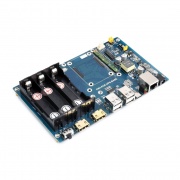 CM4-PoE-UPS Base - ekspander wyprowadzeń do CM4 - PoE, Gigabit Ethernet, Dual HDMI, Quad USB2.0 - Waveshare 22116