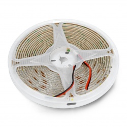 Pasek LED SMD2835 IP65 9,6W, 120 diod/m, 8mm, barwa neutralna biała - 5m