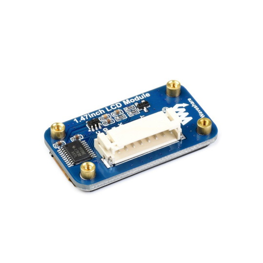 1,47-дюймовий IPS РК-дисплей 172x320 пікселів - SPI - заокруглений - Waveshare 22224