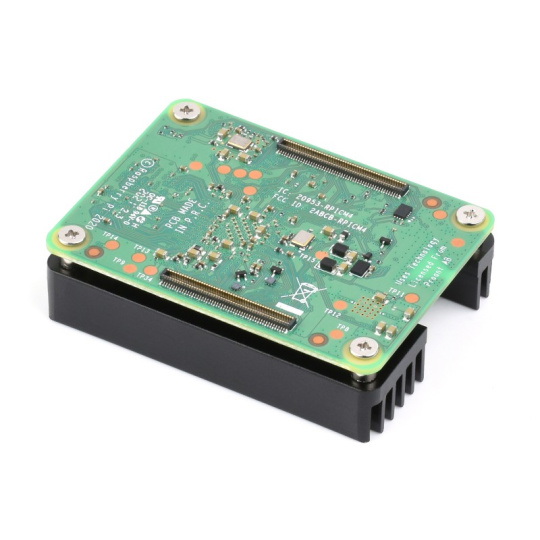 Спеціальний алюмінієвий радіатор для Raspberry Pi CM4 - Waveshare 22097