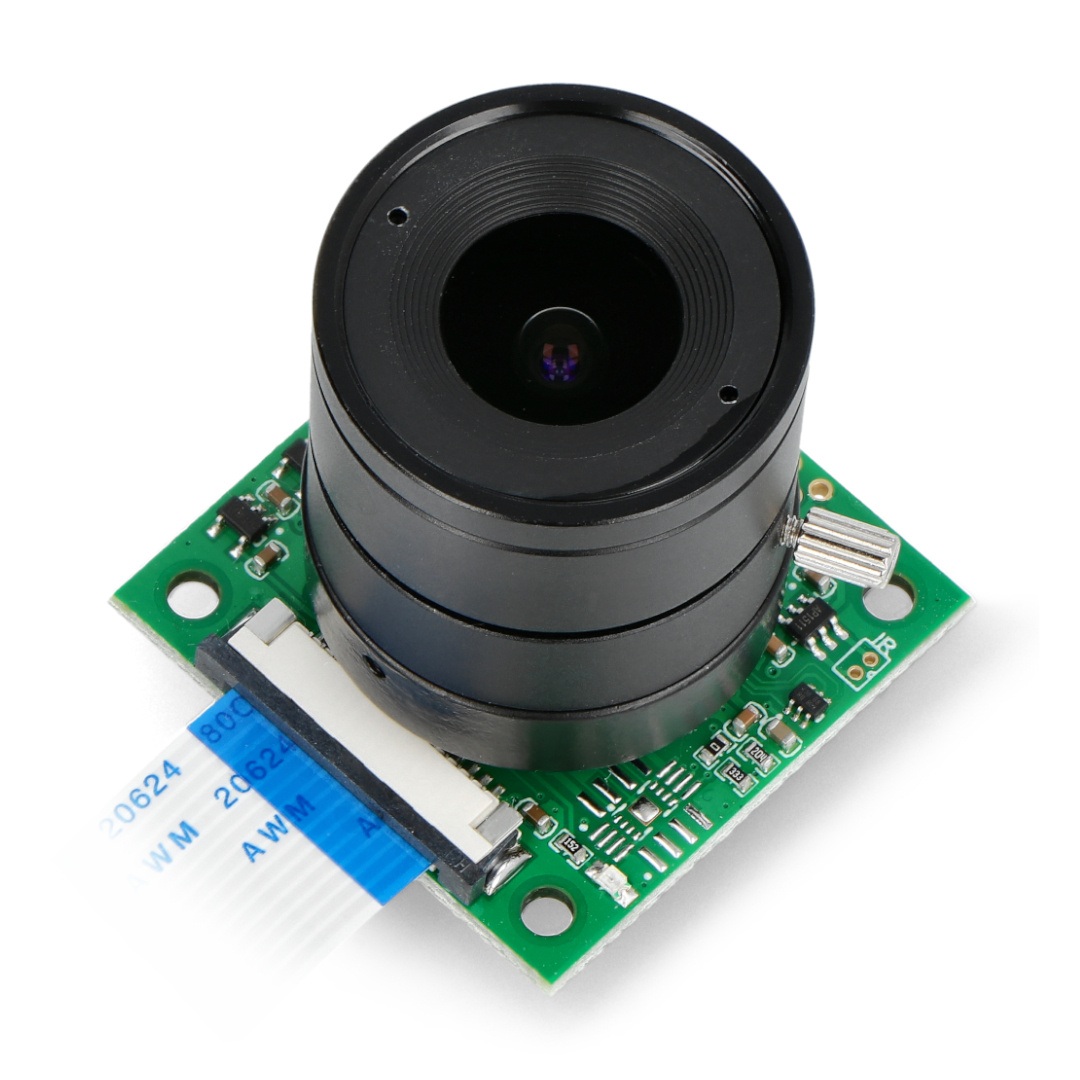 Kamera ArduCam Sony IMX219 8MPx CS mount - nocna z obiektywem LS-2718 - dla Raspberry Pi