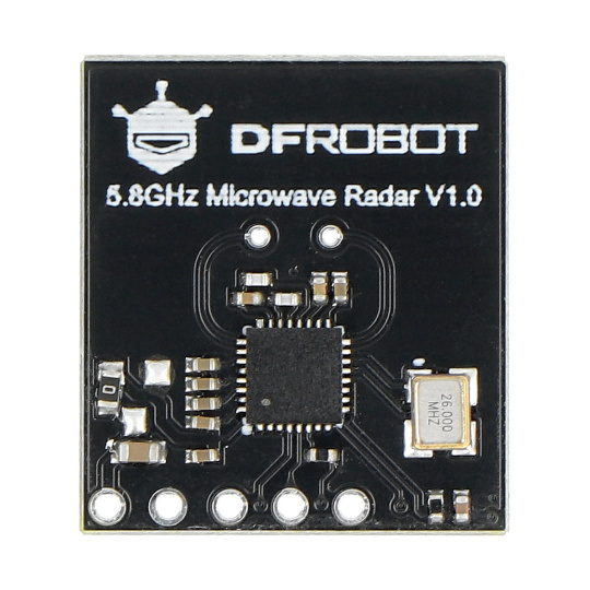 Мікрохвильовий радарний модуль 5,8 ГГц - для виявлення руху об'єктів - DFRobot SEN0521