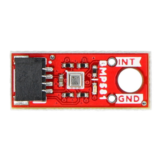 Мініатюрний датчик тиску повітря - барометр - 30-125 кПа - BMP581 - Qwiic - SparkFun SEN-20171