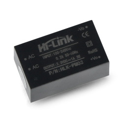 Zasilacz Hi-Link HLK-PM03 100V-240VAC / 3,3VDC - 1A