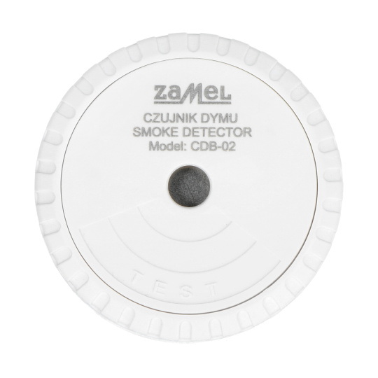 Датчик диму з вбудованим акумулятором - Zamel Gardi CDB-02