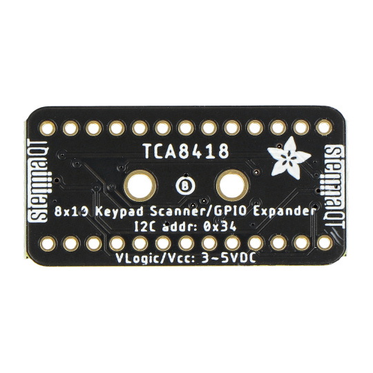 Розширювач GPIO та драйвер матриці клавіатури - для матричних клавіатур - TCA8418 - STEMMA QT / Qwiic - Adafruit 4918