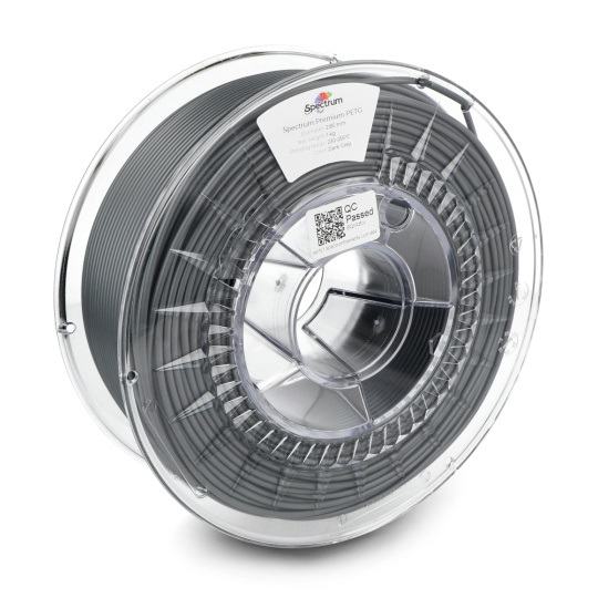 Філамент Spectrum PETG 2.85 мм 1 кг - Темно-сірий