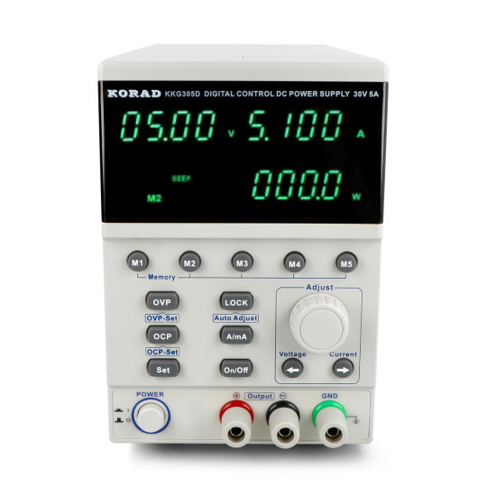 Лабораторный блок питания Korad KKG305D 0-30 В 0-5 А