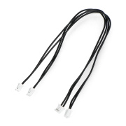 Motor Connector SHIM Cable - przewód połączeniowy JST-ZH 2-pin - żeńsko-żeński - 150mm - 2 sztuki - PiMoroni CAB1013