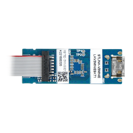STLINK-V3MINIE - налагоджувач та програматор для мікроконтролерів STM32 - STMicroelectronics