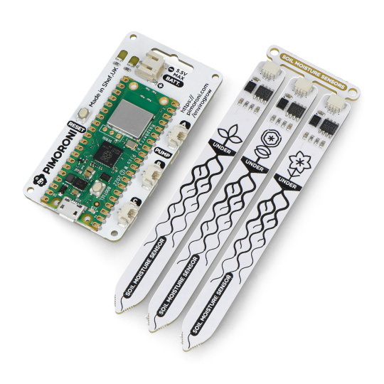 Enviro Grow з Raspberry Pi Pico W - Система поливу рослин + аксесуари - Pimoroni PIM637