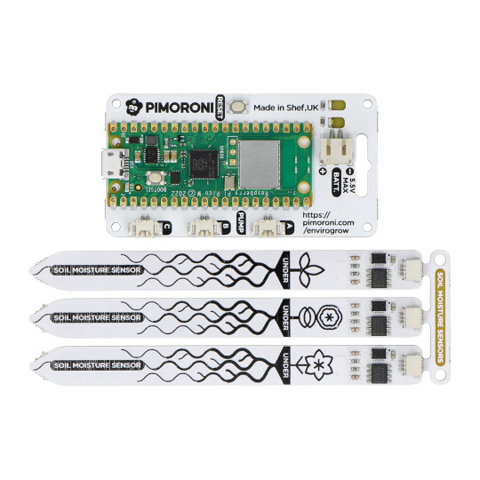 Enviro Grow з Raspberry Pi Pico W - Система поливу рослин + аксесуари - Pimoroni PIM637