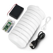Enviro Urban z Raspberry Pi Pico W - moduł z czujnikiem BME280 i PMS5003I + akcesoria - Pimoroni PIM639