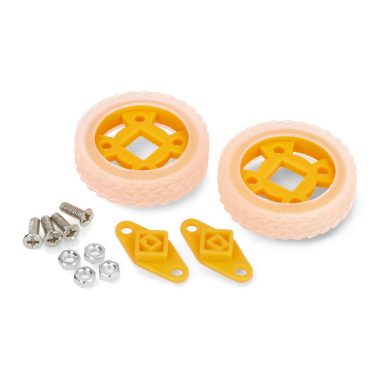 Пластикові колеса - Moon Buggy - 2 шт. - Pimoroni COM1404