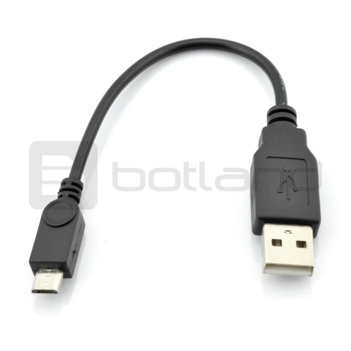 Przewód USB A - microUSB Goobay - B 0,1 m