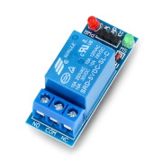 Moduł przekaźnika 1 kanał - styki 10A/250VAC - cewka 5V