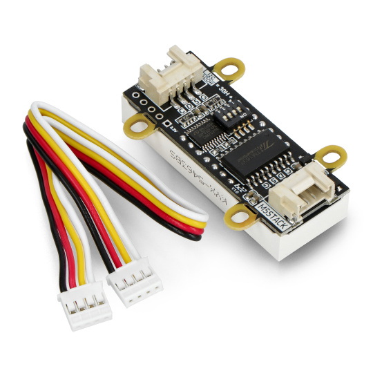 4-значний 7-сегментний дисплей Модуль цифрового годинника - червоний I2C - M5Stack U146