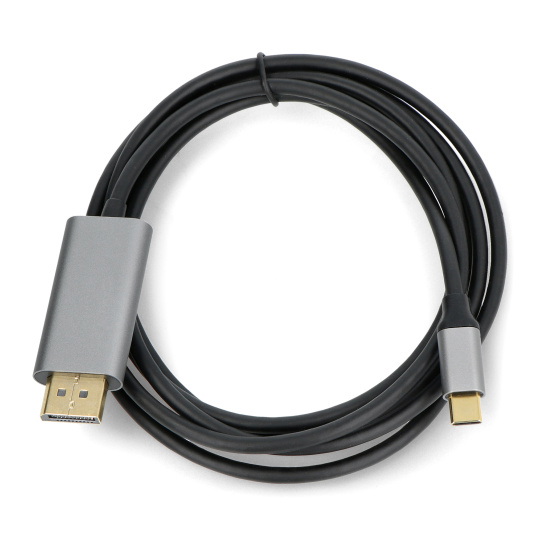 Кабель USB C - DisplayPort - 1,8 м - Akyga AK-AV-16