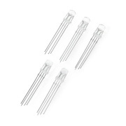 Dioda LED 5mm RGB wsp. anoda  - 5 szt.