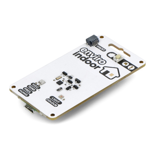 Enviro Indoor з Raspberry Pi Pico W - модуль з датчиком BME688 та BH1745 - Pimoroni PIM630