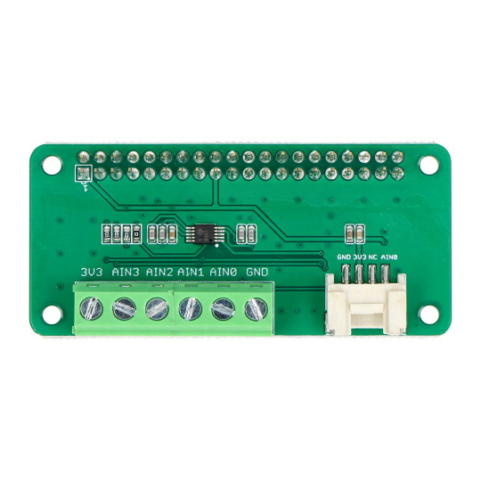 Grove ADS1115 - 16-бітний АЦП - 4-канальний - Шилд для Raspberry Pi - Seeedstudio 103030279