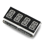 Wyświetlacz alfanumeryczny 0,54'' 4-znakowy - niebieski - STEMMA QT / Qwiic - Adafruit 1912
