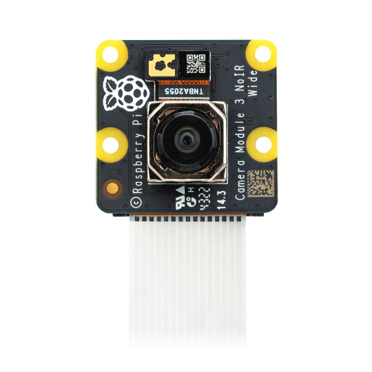 Raspberry Pi NoIR Camera HD v3 12MPx - широкоугольная - оригинальная камера для Raspberry Pi