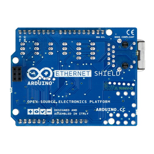 Arduino Ethernet Shield 2 зі зчитувачем карт microSD - A000024