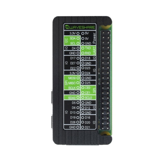 Корпус для Raspberry Pi Zero / Zero W / Zero 2 W - Захисний алюмінієвий корпус - Waveshare 23027