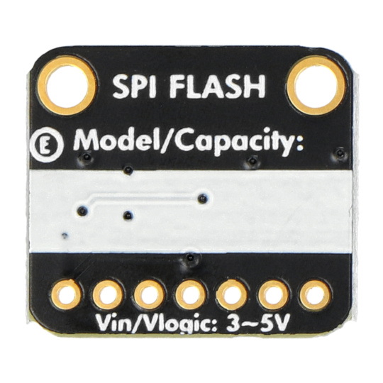 Модуль флэш-памяти SPI FLASH W25Q64 - 64 МБ / 8 МБ - Adafruit 5636
