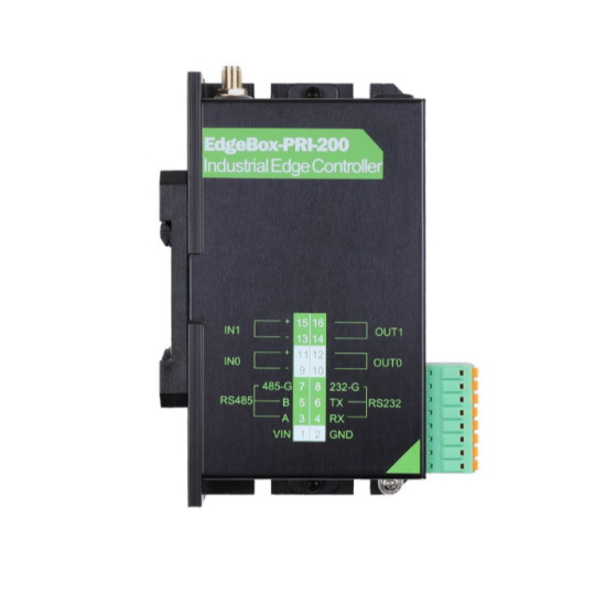 EdgeBox RPi 200 - Промисловий периферійний контролер 4 ГБ ОЗП + 16 ГБ eMMC - Seeedstudio 102110771
