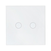 Smart Home WIFI 2G - włącznik ścienny dotykowy 2-kanałowy - WiFi TUYA
