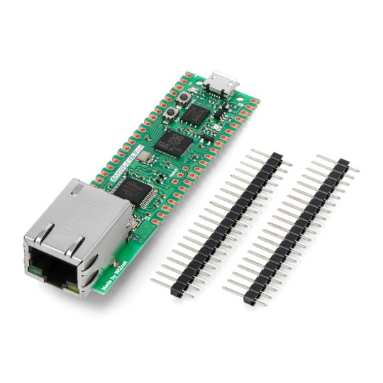 W5100S-EVB-PICO - плата з мікроконтролером RP2040 та Ethernet - WIZnet