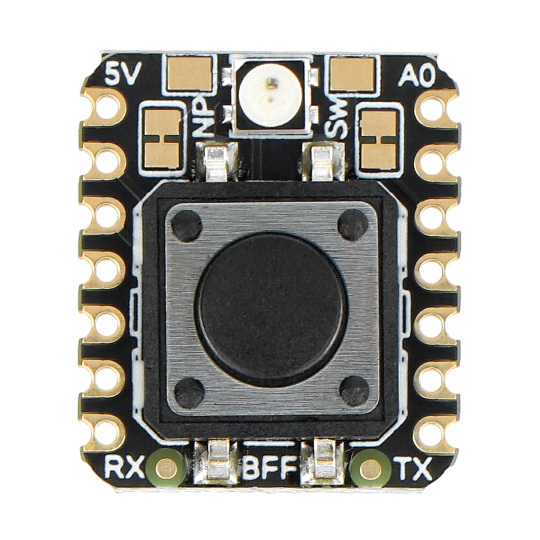 Модуль IoT Button с модулем NeoPixel BFF Add-On — для QT Py и Xiao — Adafruit 5666