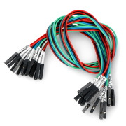 Gravity - zestaw przewodów połączeniowych I2C/UART- żeńsko-żeńskie - 30cm - 5szt. - DFRobot FIT0916-FF