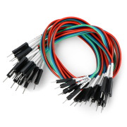 Gravity - zestaw przewodów połączeniowych I2C/UART- męsko-męskie - 30cm - 5szt. - DFRobot FIT0916-MM