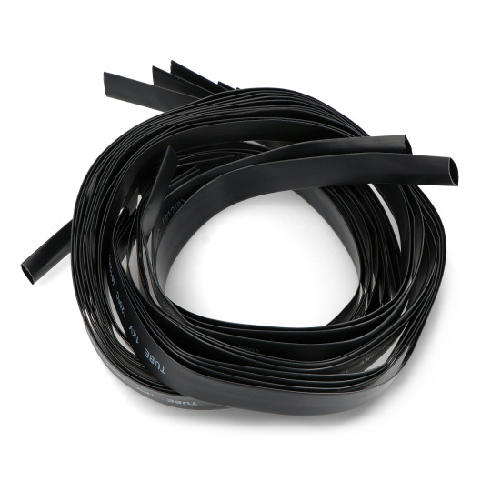 Трубка термозбіжна 12,0/6,0 чорна - 10 шт.