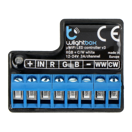 BleBox wLightBox v3 - RGBW WiFi LED контролер - додаток для Android / iOS