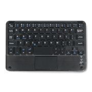 Klawiatura Bluetooth 3.0 z Touchpad - czarna - 7 cali