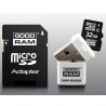 Goodram 3 in 1 -  karta pamięci micro SD / SDHC 32GB klasa 4 + adapter + czytnik - zdjęcie 2