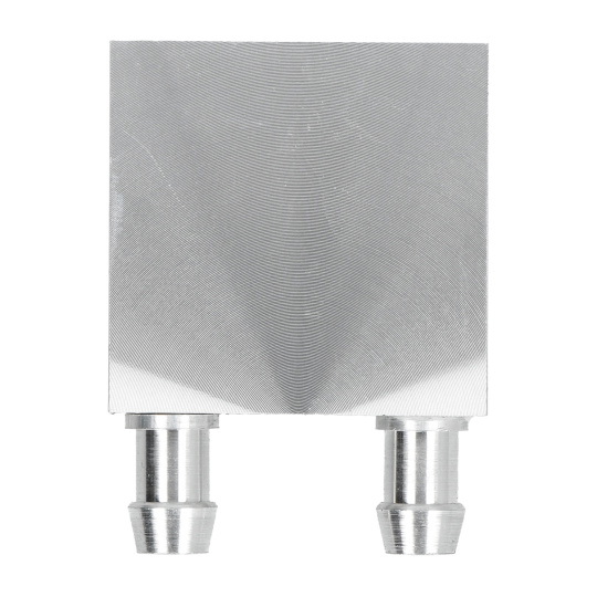 Блок водяного охолодження 40x40 мм - алюмінієвий радіатор для елементів Пельтьє