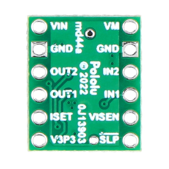 MP6550 - одноканальний контролер двигуна 22V/1.7A - Pololu 4733