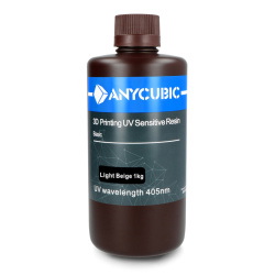Żywica do drukarki 3D - Anycubic 3D Printing UV Sensitive Resin Basic 1L - Light Beige