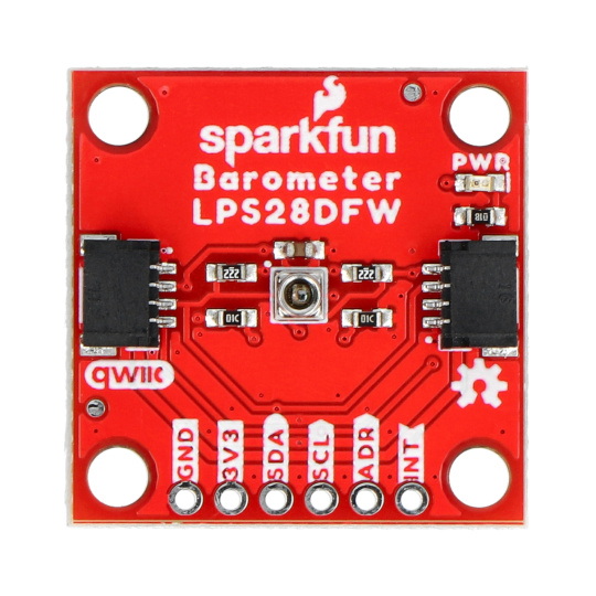 Датчик тиску повітря - барометр - 260-4060 гПа - LPS28DFW - Qwiic - SparkFun SEN-21221