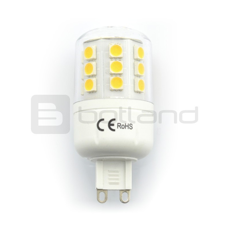 Żarówka LED Force Light, G9, 5W, 370lm, barwa ciepła